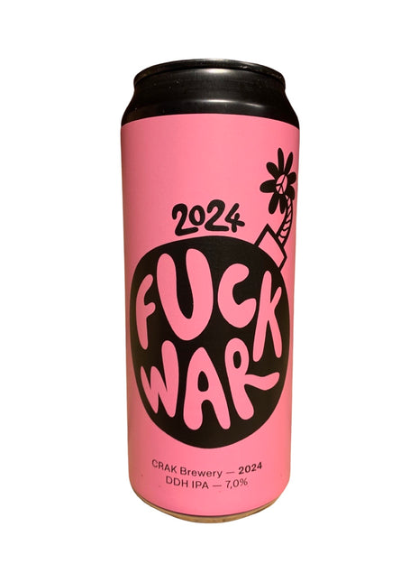 CRAK Brewery Fuck War Double IPA