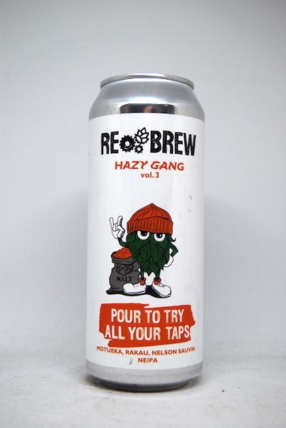 Rebrew Hazy Gang Vol. 3 Pour To Try All Your Taps NEIPA