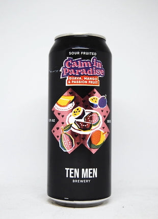 Ten Men Brewery Calm In Paradise Guava Mango and Passion Fruit Sour
