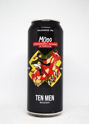 Ten Men Brewery Moo: Strawberry Banana & Vanilla IPA