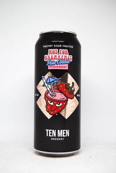 Ten Men Brewery Not For Breakfast Strawberry Pina Colada Sour