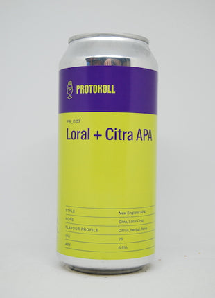 Protokoll Lora + Citra Pale Ale