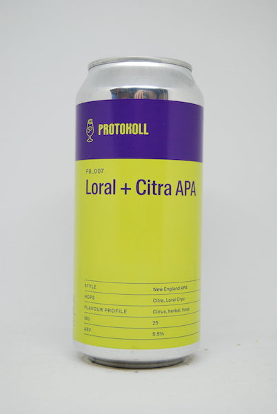 Protokoll Lora + Citra Pale Ale