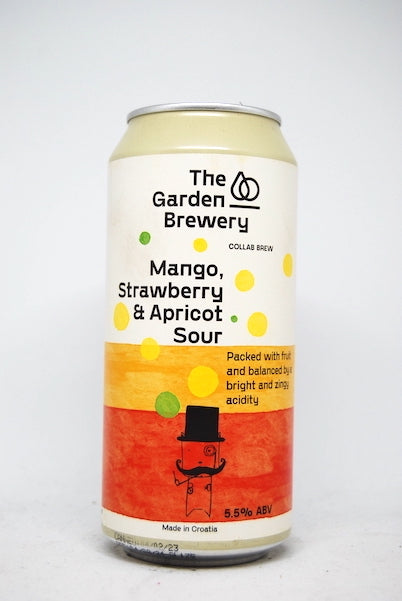 The Garden Brewery Mango Strawberry & Apricot Sour