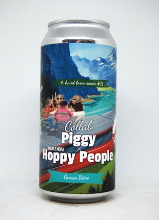The Piggy Brewing Collab Piggy x Hoppy People Double NEIPA