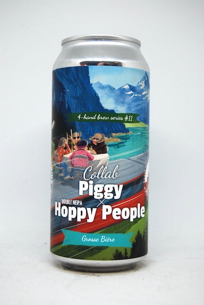The Piggy Brewing Collab Piggy x Hoppy People Double NEIPA