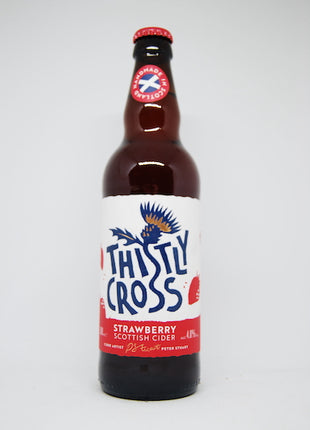Thistly Cross Real Strawberry Cider 50 cl