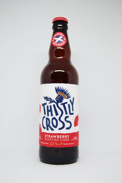 Thistly Cross Real Strawberry Cider 50 cl