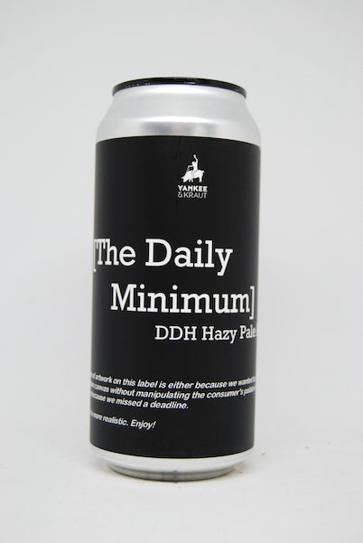 Yankee & Kraut The Daily Minimum Pale Ale